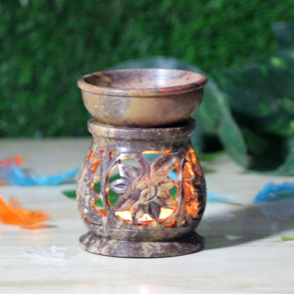 aroma diffuser-marble aroma diffuser-handmade diffusers-candle diffusers-soapstone aroma lamp-oil lamps-oil warmer-essential oils-aromatherapy