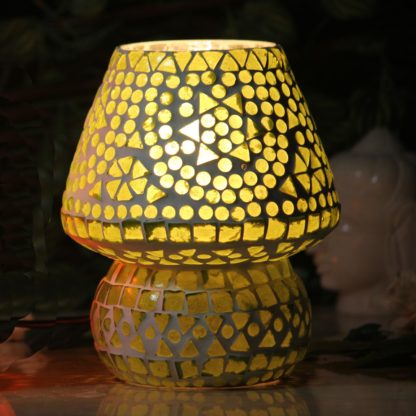 Glass Mosaic table lamp 7" Inches (MOQ 24pc)
