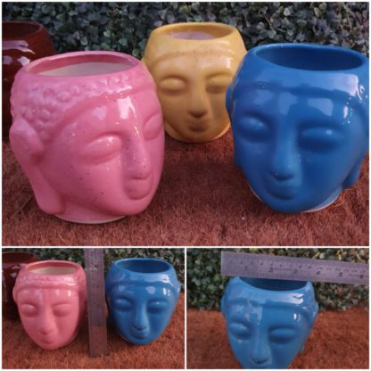 Ceramic Planters| Ceramic Flower Pots| Succulent Plant Pots-Mini Buddha Planter-MOQ-12pcs