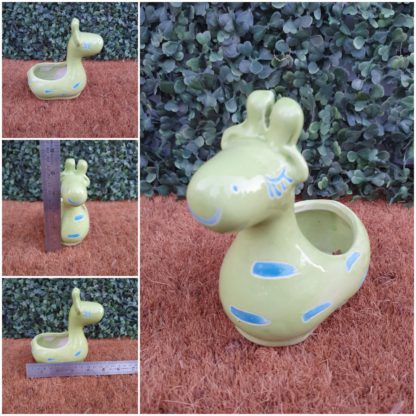Ceramic Planters - Giraffe - (MOQ - 18pcs)