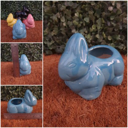Ceramic Planters - Rabbit - MOQ 24Pcs