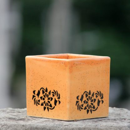Square 4.5Inch Planter  - Ceramic - MOQ 24 Pc - Image 4