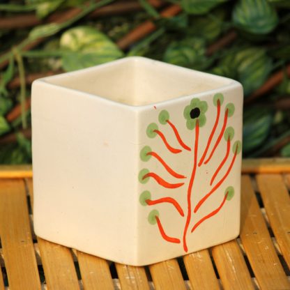 Square 4.5Inch Planter  - Ceramic - MOQ 24 Pc - Image 7