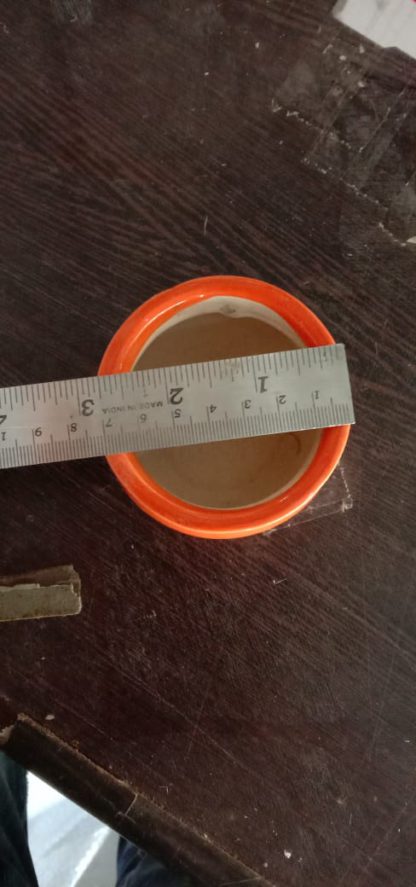 Ceramic Planter Small Katori Size 2.5inch x3 inch-MOQ 50pcs - Image 3
