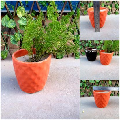 Ceramic Planters| Diamond Glass (24pcs MOQ)