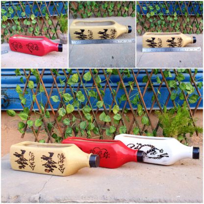 Ceramic Planters| Bonzai Bottle (MOQ 12Pcs)