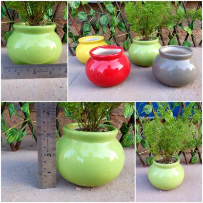 Ceramic Planters| Ceramic Handi Matki Big (MOQ 24pc)