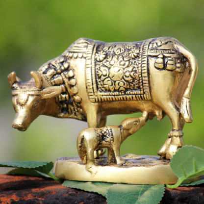 Brass cow and calf MOQ 5pcs