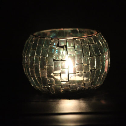 Glass Candle Holder| Mosaic Glass votive | PD-N28