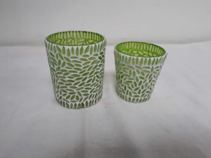 Glass Candle Holder| Mosaic Glass votive |Glass PD-N3 MOQ-100pcs 3inch | 4inch