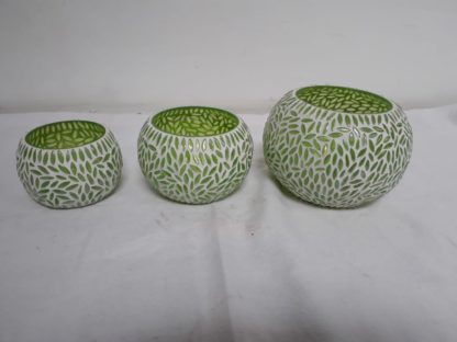 Glass Candle Holder| Mosaic Glass votive |Premium PD-N2 MOQ-100pcs 3inch | 4inch | 5Inch