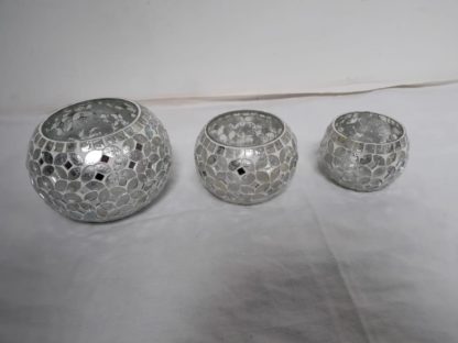 Glass Candle Holder| Mosaic Glass votive | PD-N81 3inch | 4inch | 5Inch