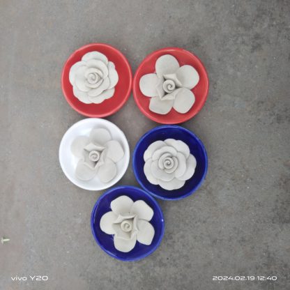 Brahmz ceramic car flower mix colour - Image 2
