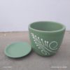 Brahmz terracotta planter green