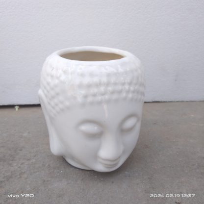 ceramic small Buddha planter - Image 2
