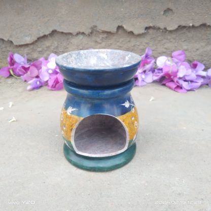 Brahmz Soapstone Diffuser| Marble flower - Image 3