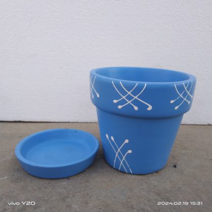 Brahmz terracotta planter Bule - Image 3