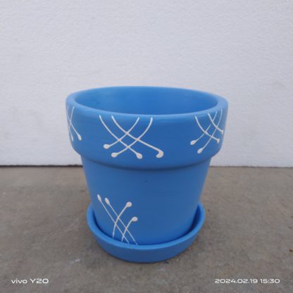 Brahmz terracotta planter Bule