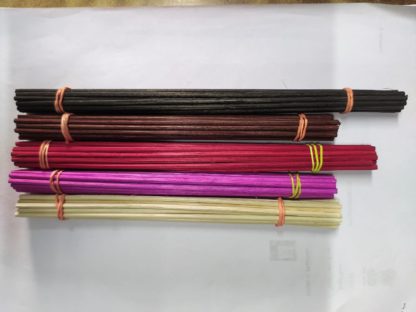 Brahmz Colored Reed 8inch - 3mm  Min 1000pcs